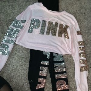 Victoria secrets yoga set